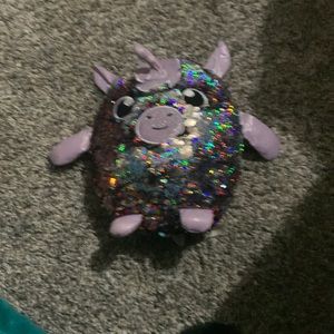 A sequin unicorn
